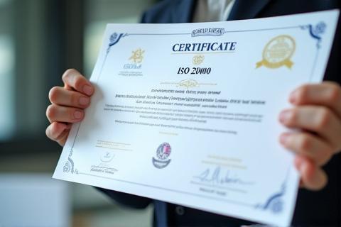 ISO 22000 certificaat.